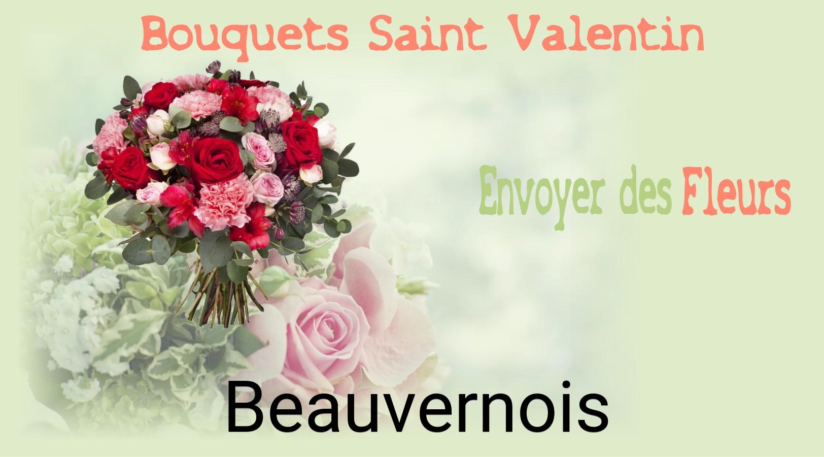 Roses de Saint-Valentin livrées à Beauvernois